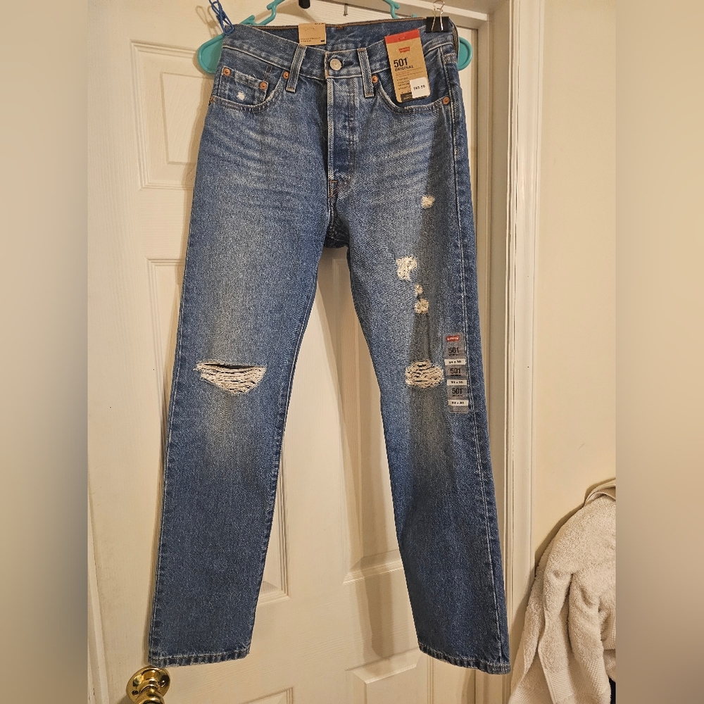 NWT Levi's 501 Original Jeans W24 L30